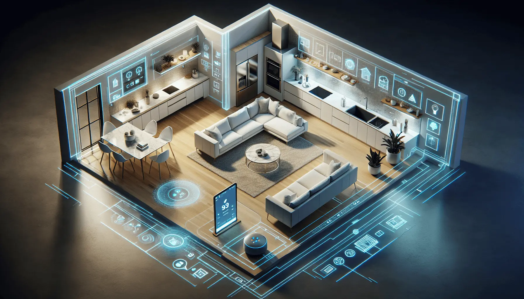 home assistant 3d floor plan - domotix labs