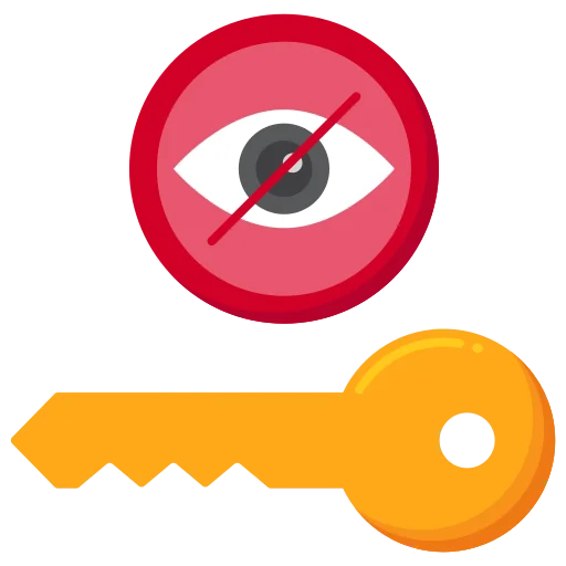 Privacy-Focused-Security Icon