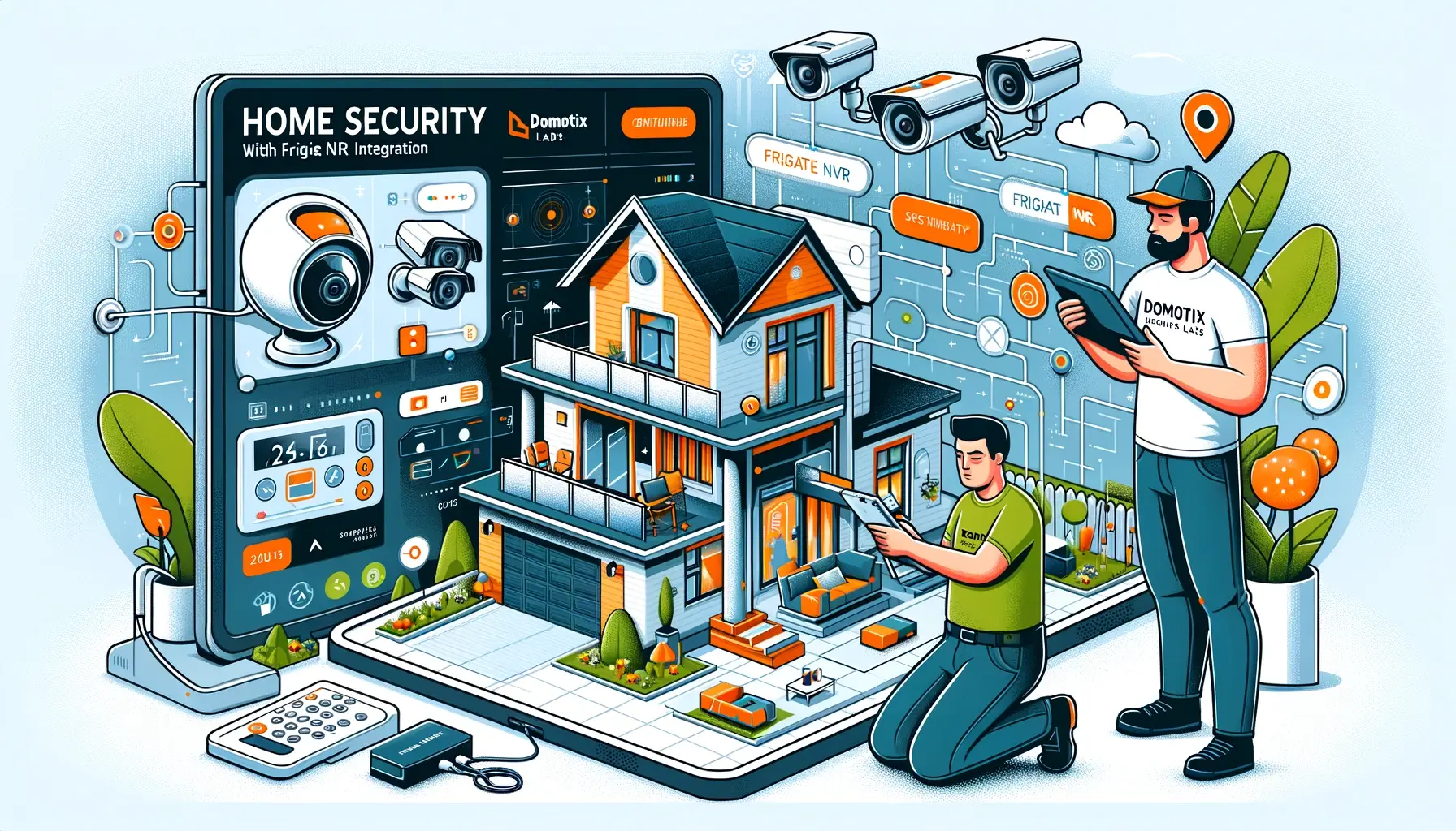 home-security-with-Frigate-NVR-integration